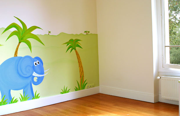 Faire une fresque pour une chambre d'enfant